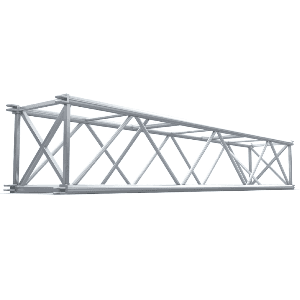 Thomas Silver Spigoted Super Truss - 10'x20.5"x20.5" 