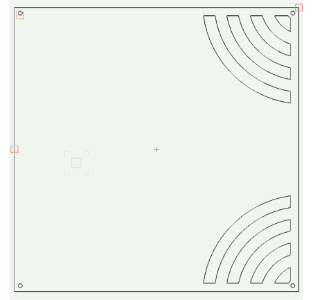 Flow Panel Inside x2 - 500mm x 500mm