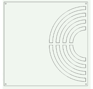 Flow Panel Outside x1 - 500mm x 500mm