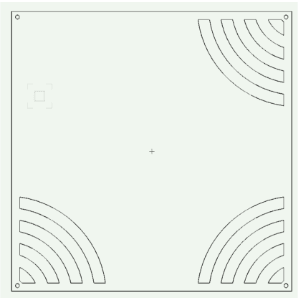 Flow Panel Inside x3 - 500mm x 500mm