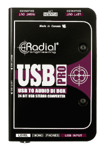 Radial USB-Pro Direct Box