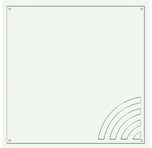 Flow Panel Inside x1 - 500mm x 500mm